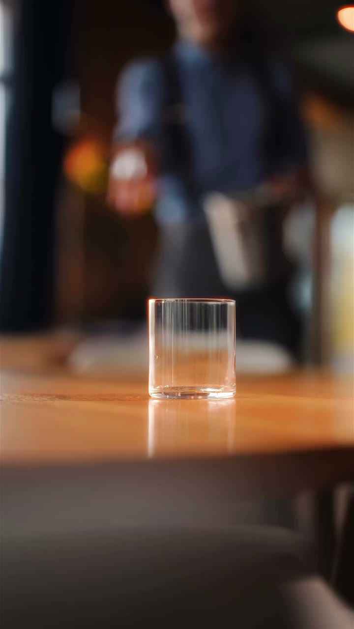 Cocktail glass from the Cocktail Commercial video